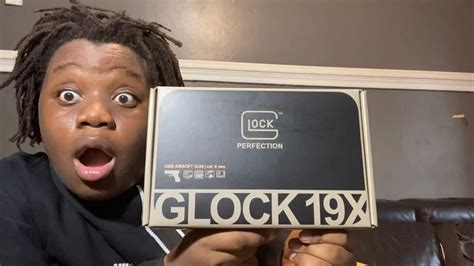 Unboxing Glock 19x BB gun !!! - YouTube