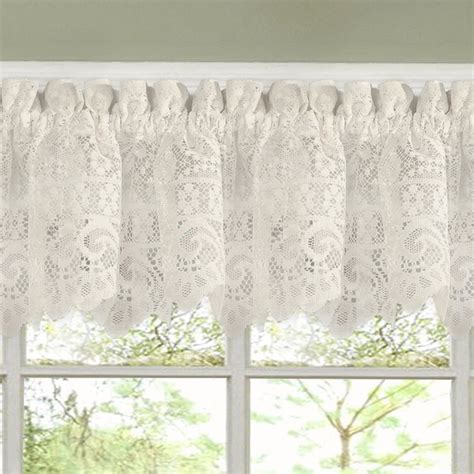 Shop Luxurious Old World Style Lace Kitchen Curtains- Tiers and ...