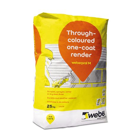 Weberpral M Through Coloured OCR - Cornish - Southern Render Supplies