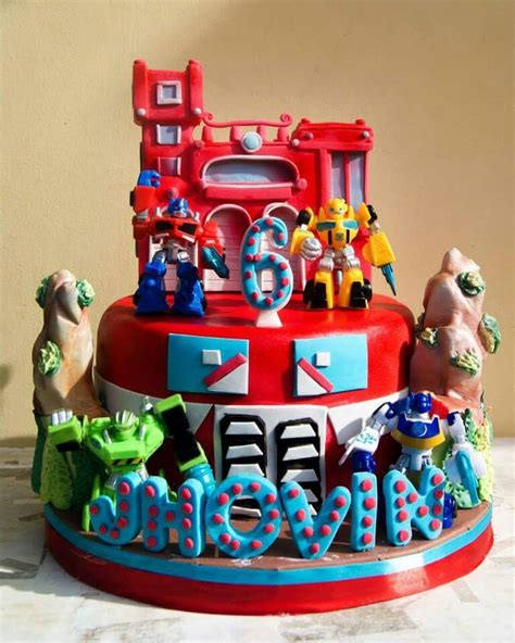 Rescue bots cake More Transformers Rescue Bots Birthday, Rescue Bots ...