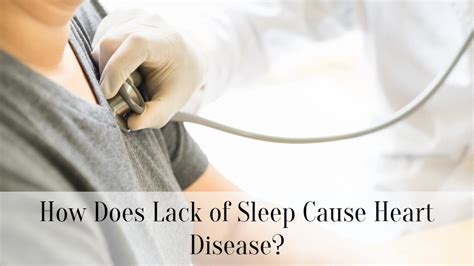 How Does Lack of Sleep Cause Heart Disease? - SuccessYeti