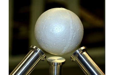 Researchers demonstrate acoustic levitation of a large sphere