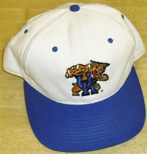 Kentucky Wildcats Vintage 90s Snapback hat RARE (INSIDE VELCRO POCKET ...