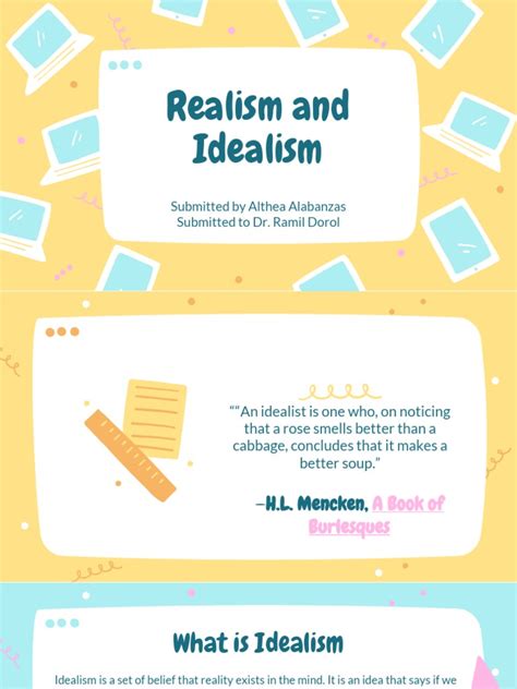 Comparing Perspectives: An Analysis of the Philosophical Differences Between Realism and ...