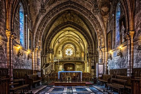 Royalty-Free photo: Church interior | PickPik