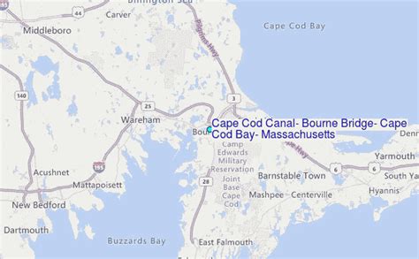 Cape Cod Canal, Bourne Bridge, Cape Cod Bay, Massachusetts Tide Station ...