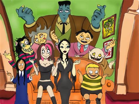 The Addams family by Punky88 on DeviantArt