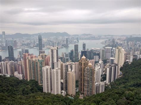 Hong Kong View from Sky Terrace 428 Stock Image - Image of kong, view: 164682839