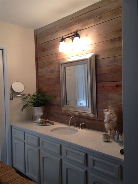 Barnwood in the bathroom | Bathrooms remodel, Barn wood, Bathroom