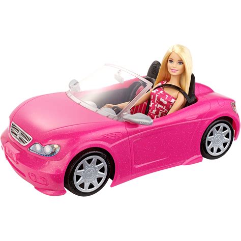 Barbie Glam Convertible and Doll Set