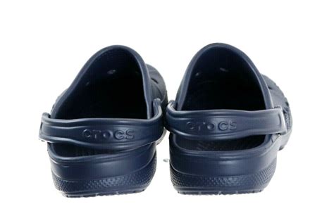 Crocs Men's Clogs Sandals Size 7 Rubber Blue - Gem