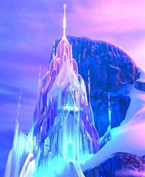 Elsa's ice palace | Frozen background, Elsa castle, Ice palace