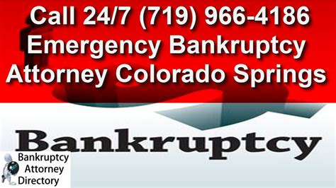 Low Cost Bankruptcy Help Colorado Springs|(719) 966-4186|Attorney ...