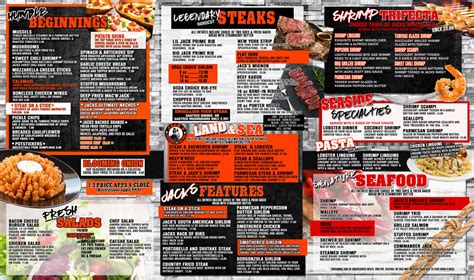 Steak & Seafood Restaurant Menu | Bismarck, ND | Jack's Steakhouse & Seafood