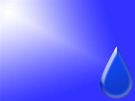 Blue drop water Free PPT Backgrounds for your PowerPoint Templates