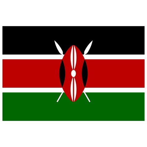 Kenya Flag Logo PNG Download - Bootflare