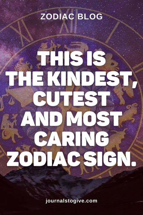 They are the kindest, cutest, and most caring zodiac signs. Are you one ...