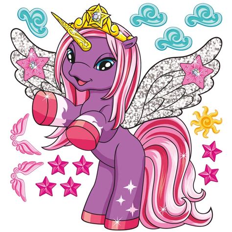 Filly Unicorn - Dreams Gaia Wall sticker | wall-art.com