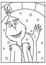 Grinch Coloring Pages Updated 2021 sketch template