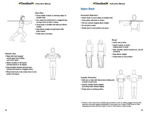 Theraband Exercise Information for Patients and Consumers Page 24-25 ...