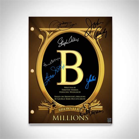 Brewsters Millions Transcript Limited Signature Edition | RARE-T