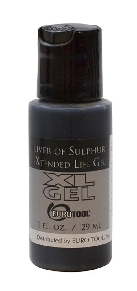 Liver of Sulfur Liver of Sulfur Gel 1 oz LOS Patina Black | Etsy