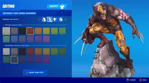 How To Make Zombie Wolverine Skin FREE In Fortnite (Zombie Super Hero ...