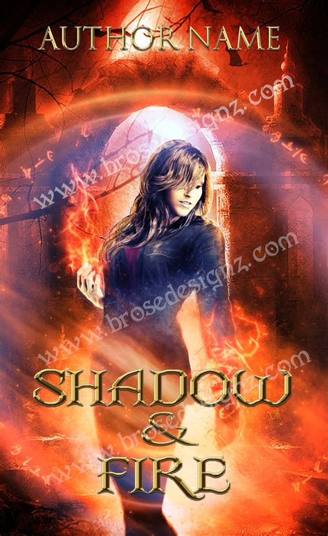 Shadow and Fire - The Book Cover Designer