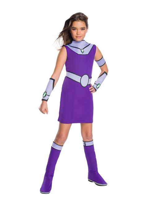 Teen Titan Girls Starfire Costume - TV Show Costumes