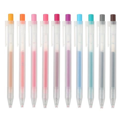 MUJI Smooth Gel Ink Ballpoint Pen - Japanese Kawaii Pen Shop - Cutsy World