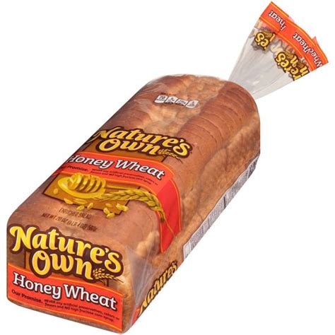 Natures Own Honey Wheat Bread 20 Oz - Bread Poster