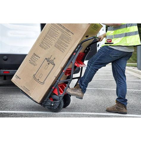 Milwaukee 48-22-8415-48-22-8425-48-22-8440 PACKOUT 20 in. 2-Wheel Utility Cart with Large Tool ...