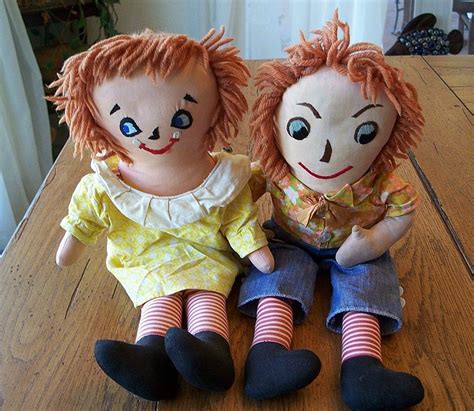 Early Raggedy Ann And Andy Dolls : Colemans Collectibles | Ruby Lane