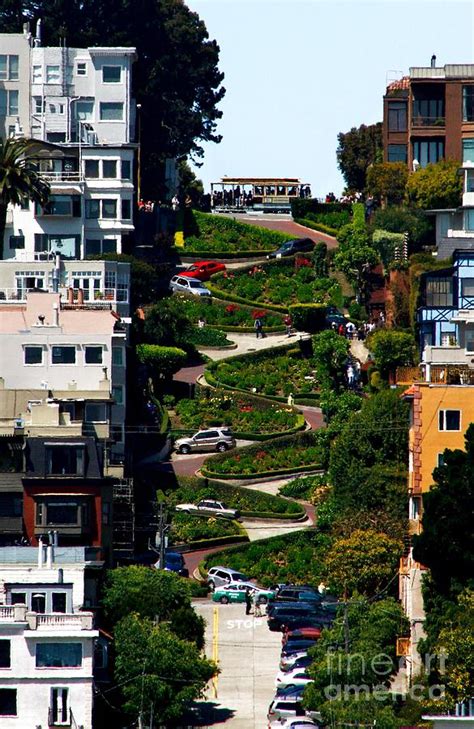 The Zig Zag Street of San Francisco Photograph by fototaker Tony in San Francisco