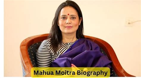 Mahua Moitra Age, Husband, Daughter, Sister, Bio And More