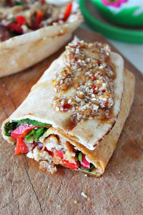 Spicy veggie wrap recipe - The Seaman Mom