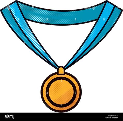 drawing medal award win sport image Stock Vector Image & Art - Alamy