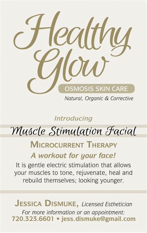 Microcurrent Therapy - Healthy Glow