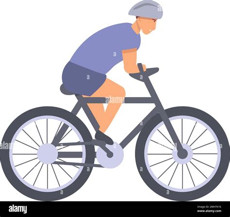 Disabled cycling sport icon cartoon vector. Physical disability ...