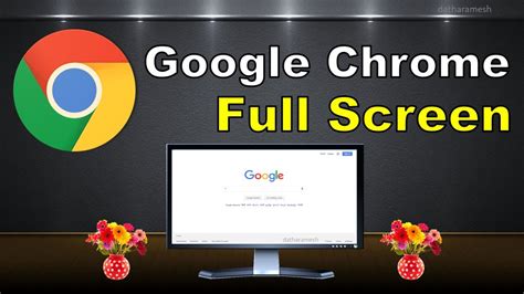 How to Enable Full Screen Mode In Google Chrome - YouTube