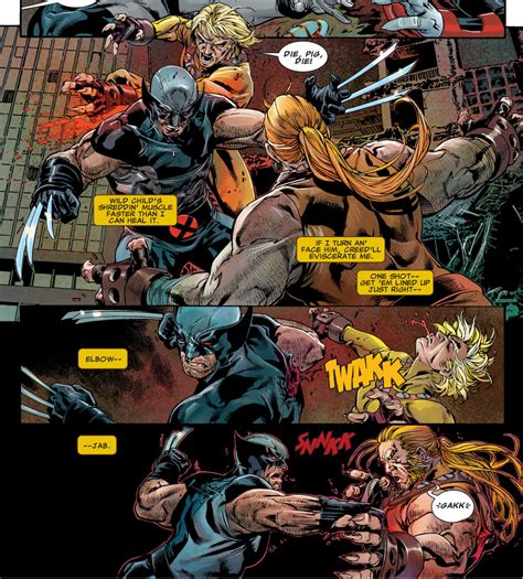 Wolverine VS Age Of Apocalypse Sabretooth And Wild Child – Comicnewbies