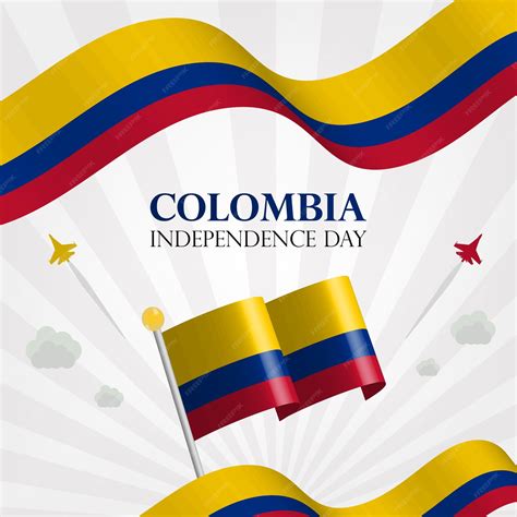 Premium Vector | Colombia Independence day