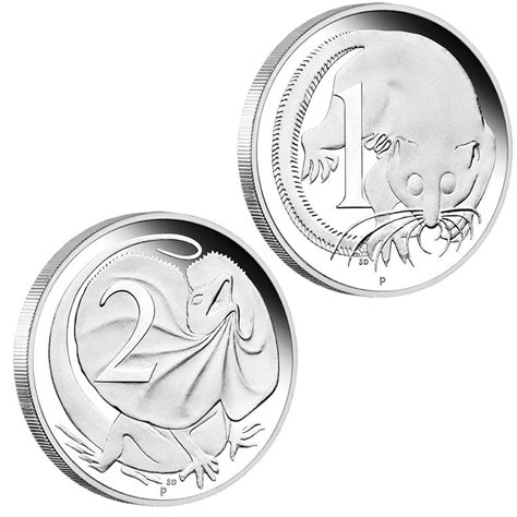 Coins Australia - 50th Anniversary of Australian Decimal Currency 2016 1oz Silver Proof Two-Coin Set