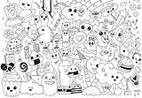Printable Doodle Coloring Pages sketch template