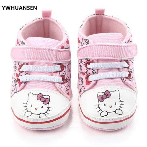 YWHUANSEN 0 18M Hello Kitty Baby Shoes Soft Sole Girl First Walker ...