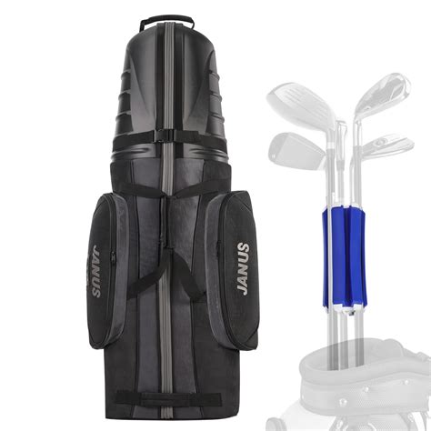 JANUS Golf Travel Bags,Golf Travel Bags for Airlines with Wheels ,with Head ABS Plastic case ...