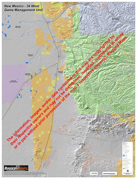 New Mexico Hunting Unit Map - Maps For You