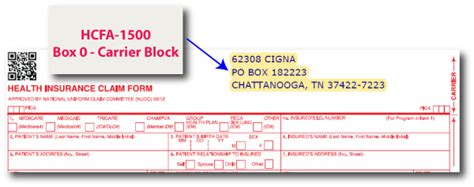 Eclaims | HCFA-1500 Box 0 - Carrier Block