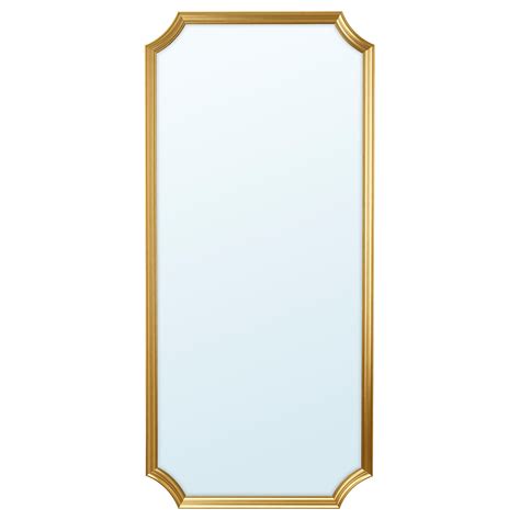 SVANSELE mirror, gold-colour, 73x158 cm (283/4x621/4") - IKEA