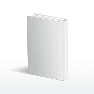 Blank Book Cover Vector Design Images, Blank White Book Cover, Book, Front, Hardcover PNG Image ...